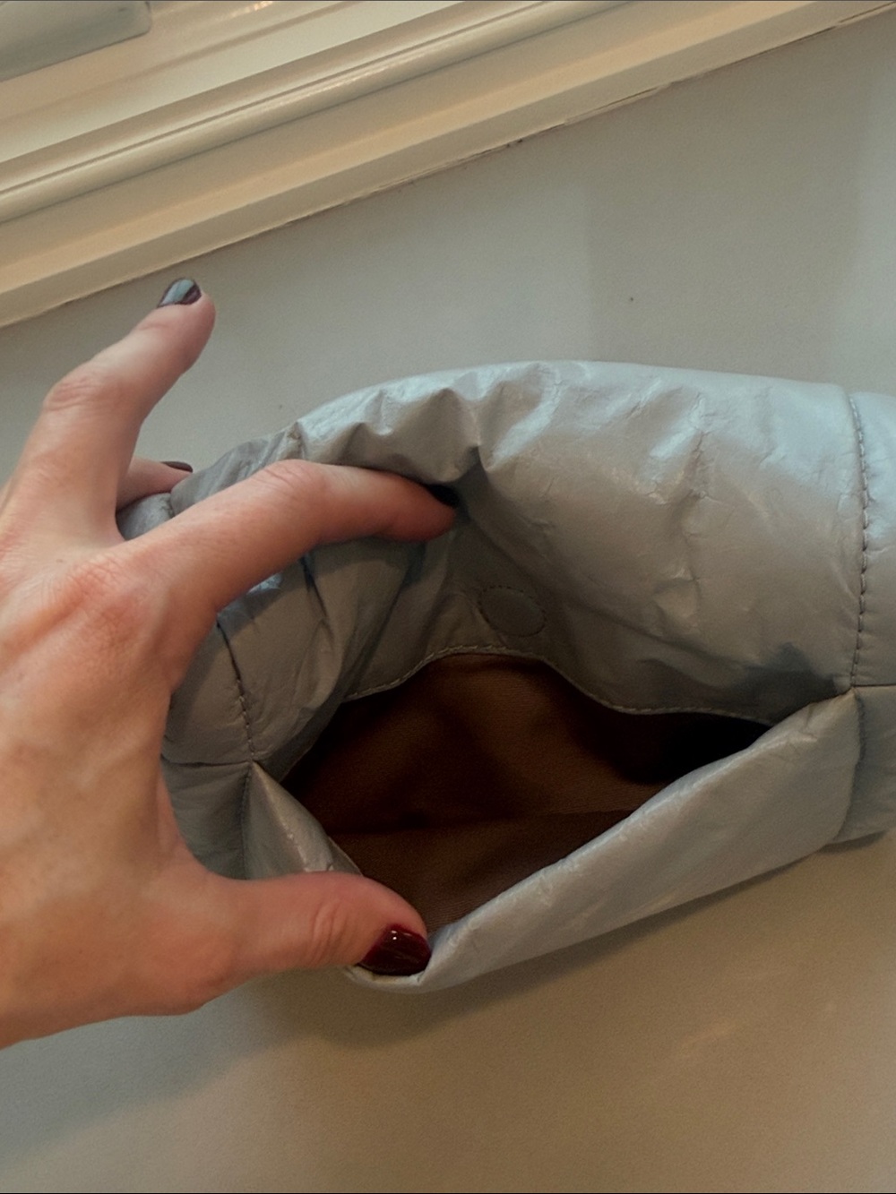 Marc Jacobs Mini Pillow Bag in Light Gray - Picture 11 of 14